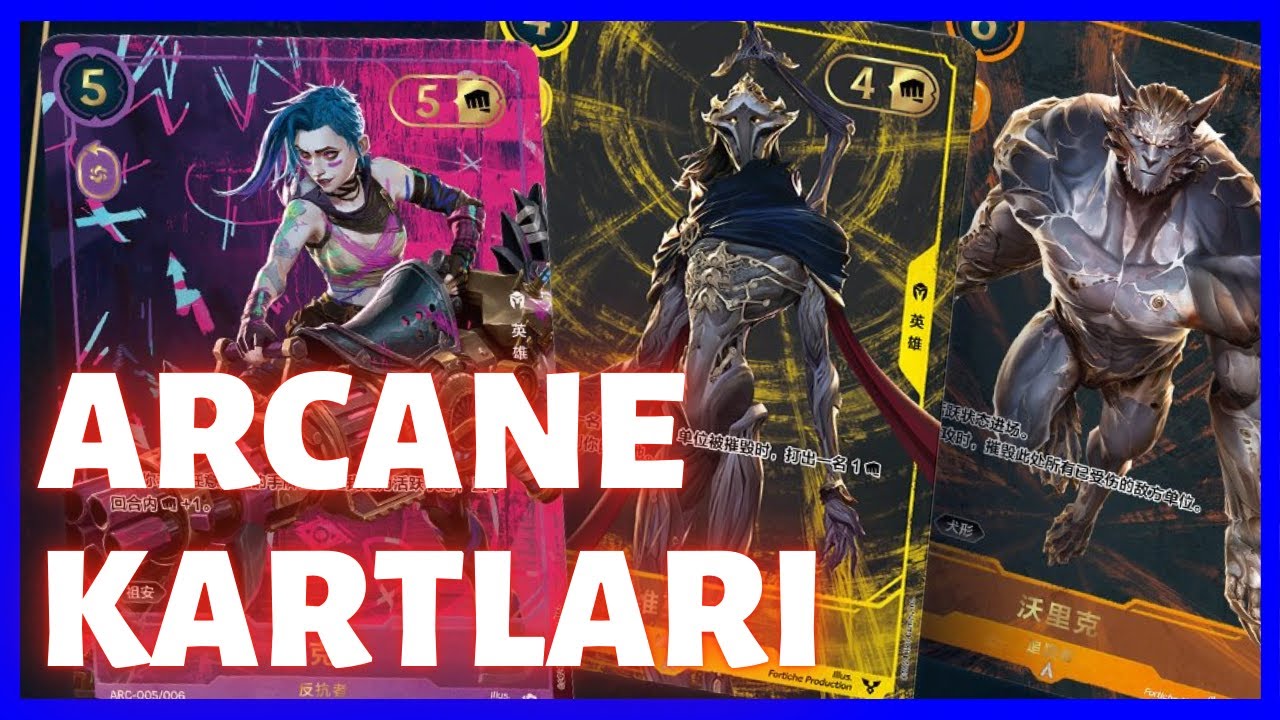 ARCANE KARTLARI VE OYUNUN ADI AÇIKLANDI! Project K Haberler ve Beklentiler
