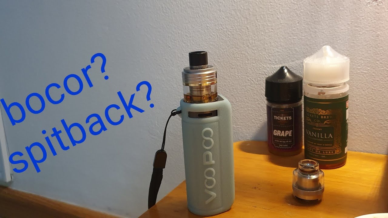 Voopoo Drags S Pro tank tpp  bocor hambar
