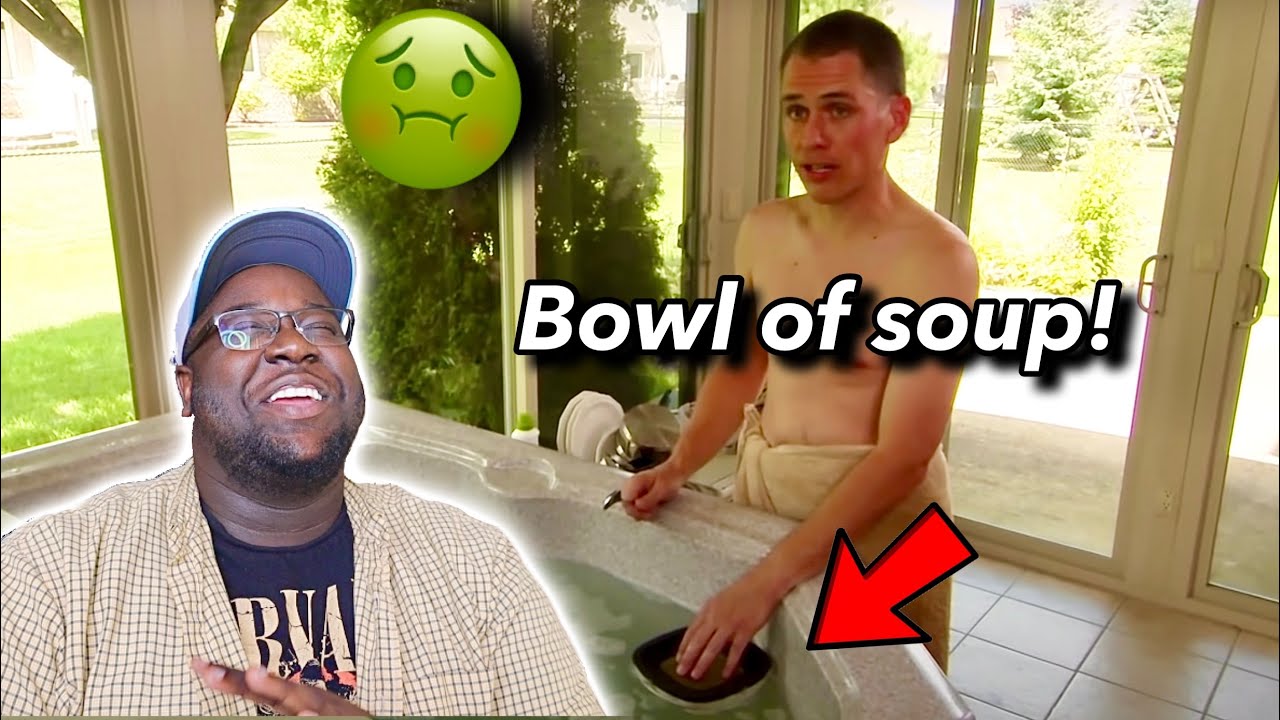 MAN USES HIS JACUZZI AS A MICROWAVE