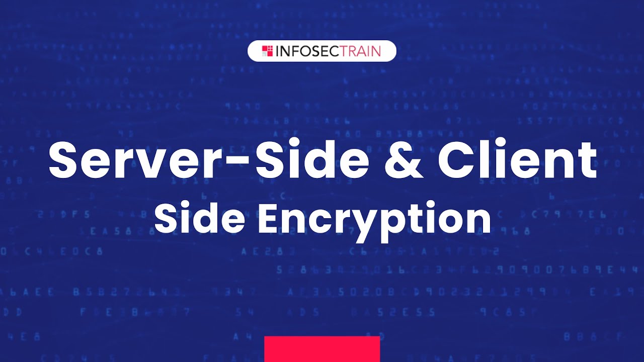 Server-Side & Client-Side Encryption | InfosecTrain