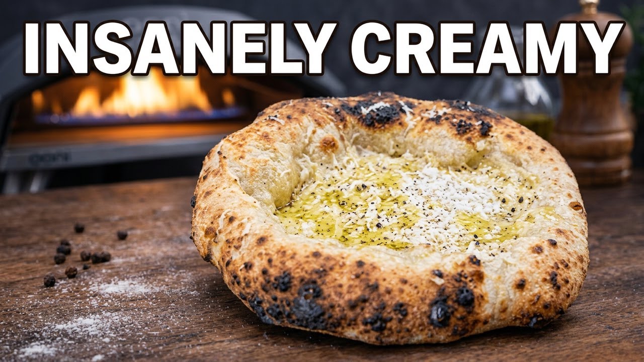 I Made Cacio e Pepe Pizza for the First Time