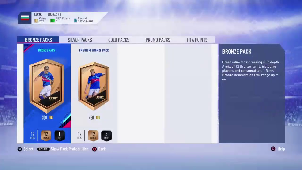 Fifa 19 MIDDLE ICON