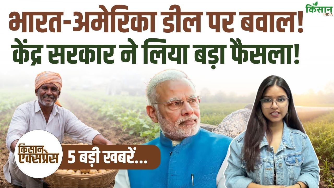 Kisan Express | युद्ध के हालात में केंद्र का फैसला, खरीफ में खाद संकट नहीं, गेहूं 2625 रुपये क्विंटल