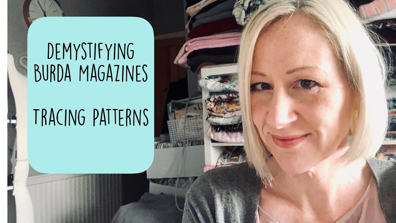 Demystifying Burda Magazines - Tracing Patterns!