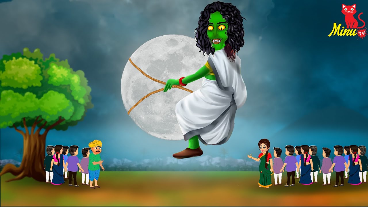 രാക്ഷസി കഥകൾ | Malayalam Moral Stories | Minu TV