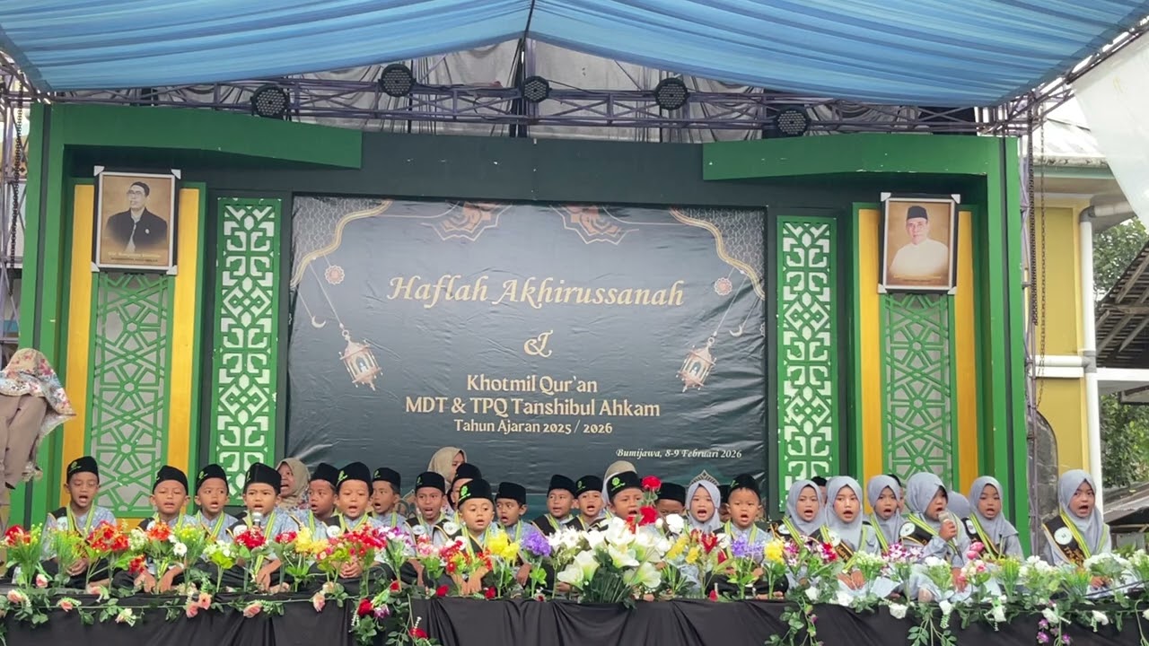 Acara wisuda mamas tpq tashibul ahkam