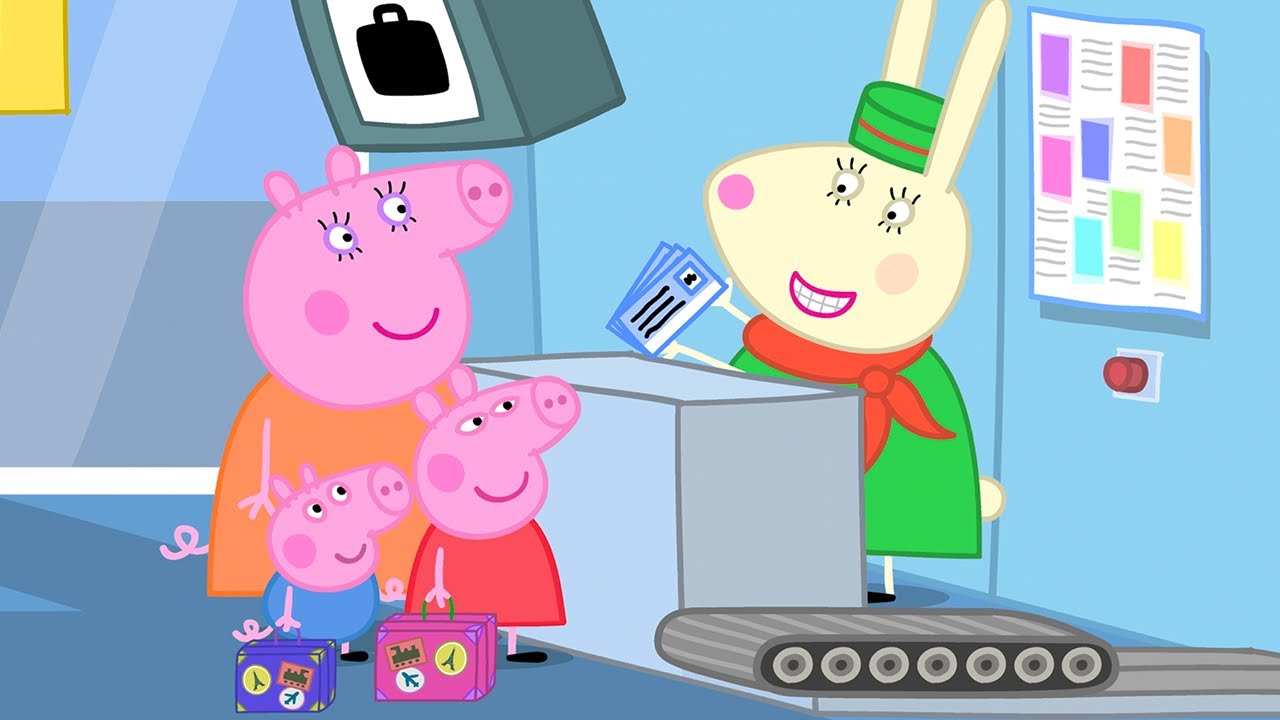 In den Urlaub fliegen | Peppa-Wutz Volle Episoden
