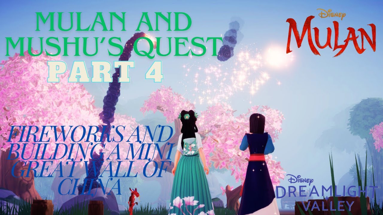 Mulan And Mushu's Questline Part 4 Finally Welcoming Them To The Valley