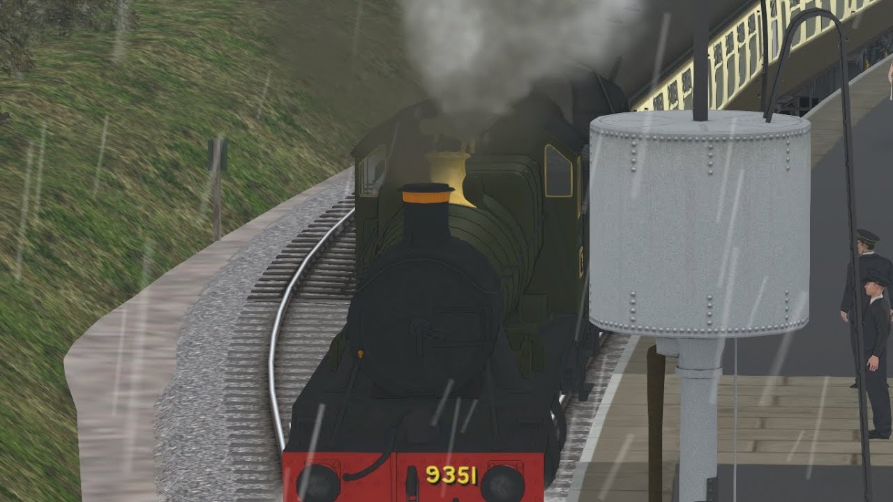 gwr 9351 on the KWVR