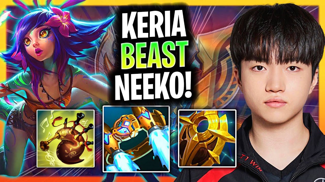 T1 KERIA NEEKO SUPPORT vs NAUTILUS [BEAST]  | T1 Keria Neeko SUPPORT Guide Patch 26.3