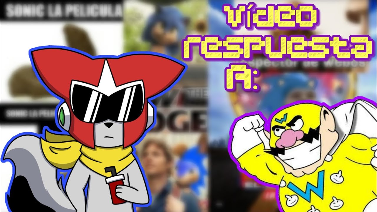 vídeo respuesta: Sonic  (2020) la MEJOR película basada en Video juegos? de súper wario man