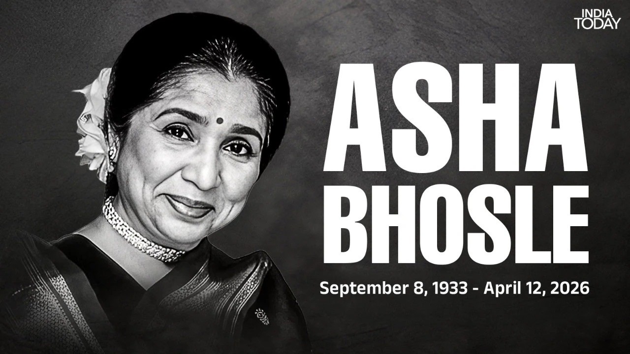 Asha Bhosle Death News: Asha Bhosle Passes Away | Outside Breach Candy Hospital Visuals | Asha Tai