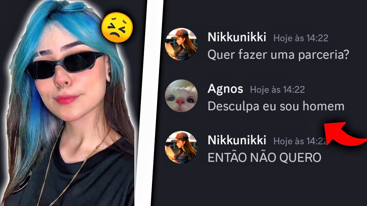 TROLLANDO UMA TIKTOKER FEMINISTA NO DISCORD