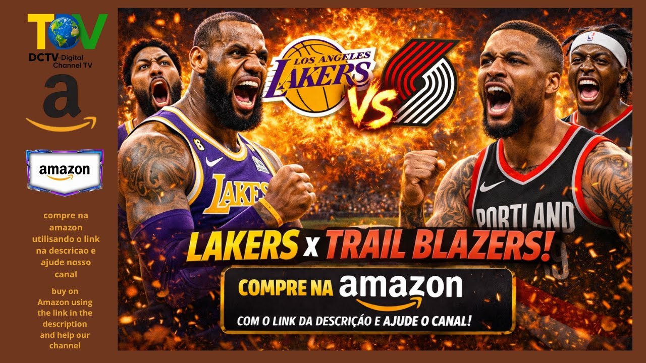 DCTV NBA 2025-26 Lakers x Trail Blazers