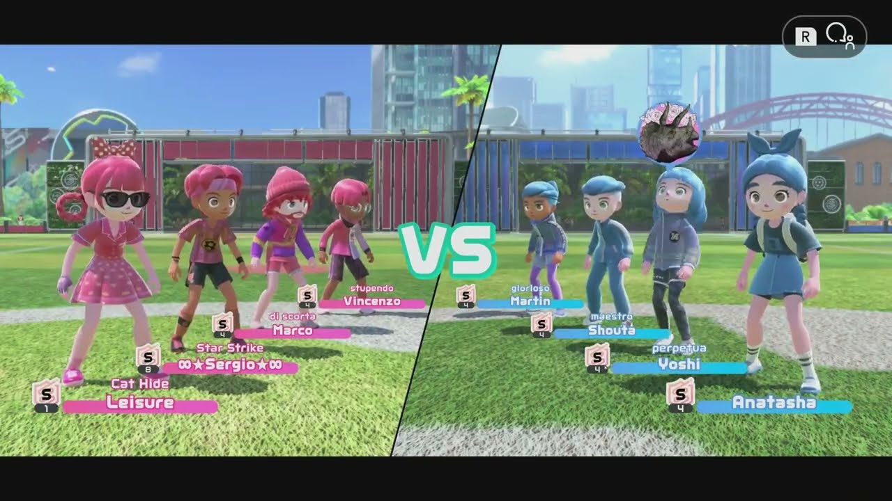 Nice Win! Nintendo Switch Sports: Soccer.