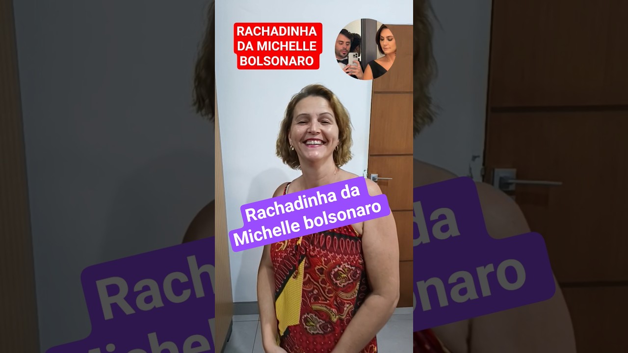 RACHADINHA DA MICHELLE BOLSONARO #foryo #noticias #youtubeshorts #fofoca #humor