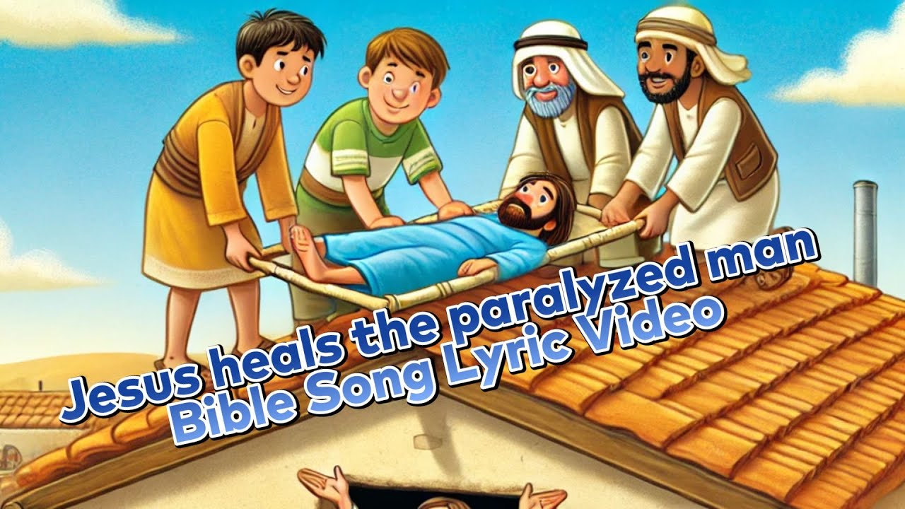 Friends Who Lift You Up Lyric Video Worship Song About Jesus Healing the Paralyzed Man Mark 2