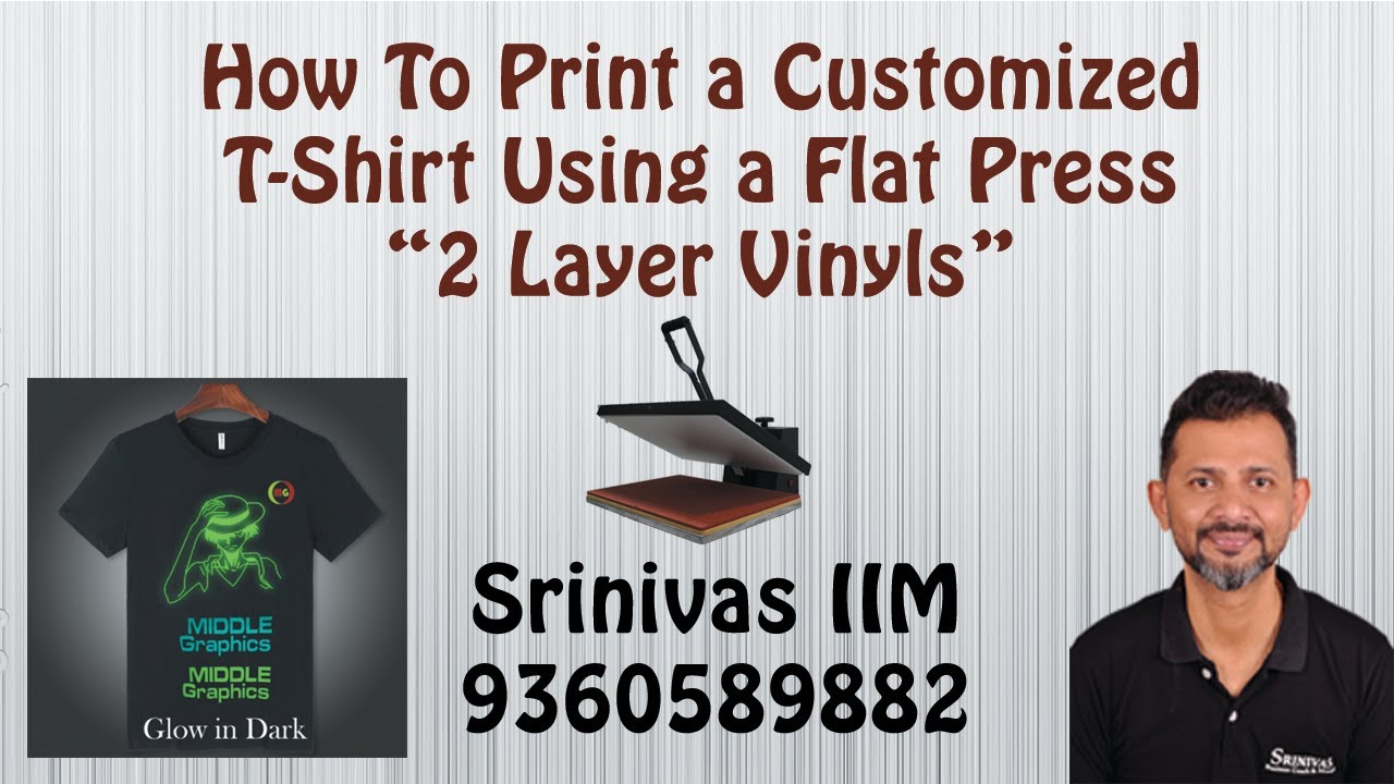 Multi Layer Vinyl Printing on a White Color Cotton T Shirt | Tamil | Call 9360589882 |
