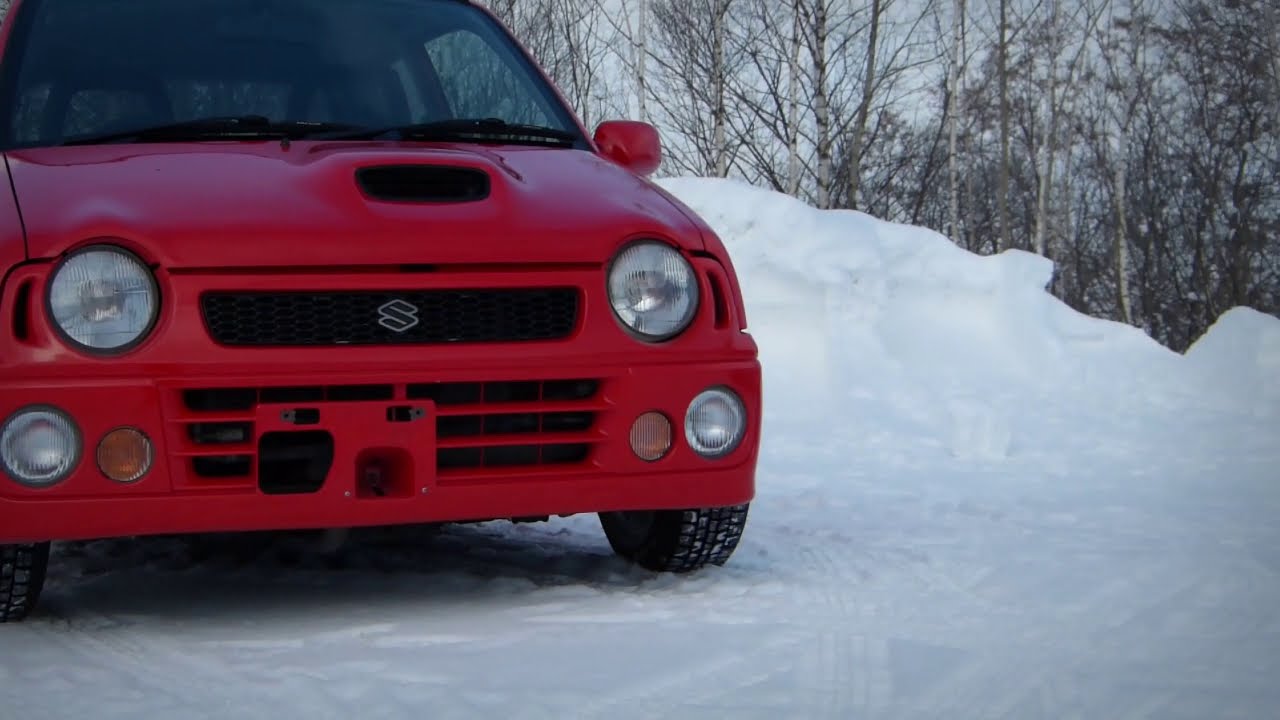 [HB21S]アルトワークスを購入！雪道を走ってみた！ suzuki altoworks ゆるだらカーライフ