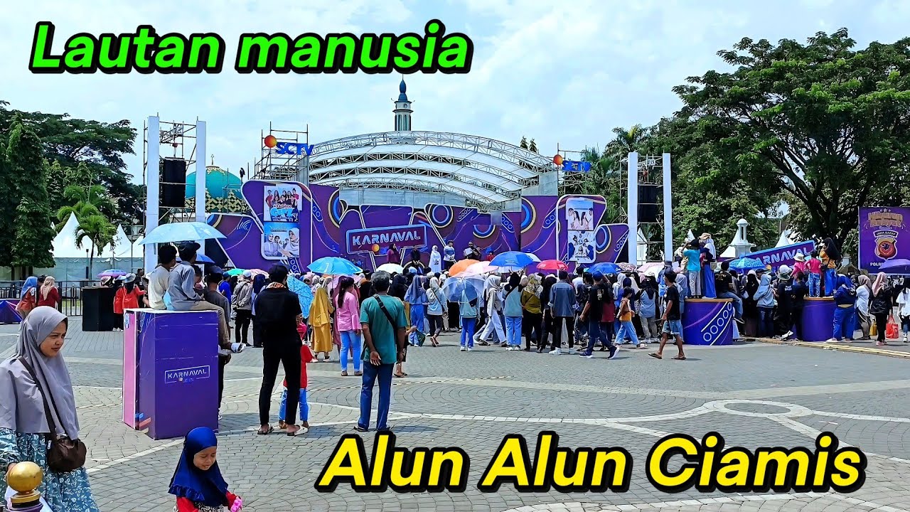 KARNAVAL SCTV Di ALUN ALUN CIAMIS BERTABUR ARTIS.GERATIS