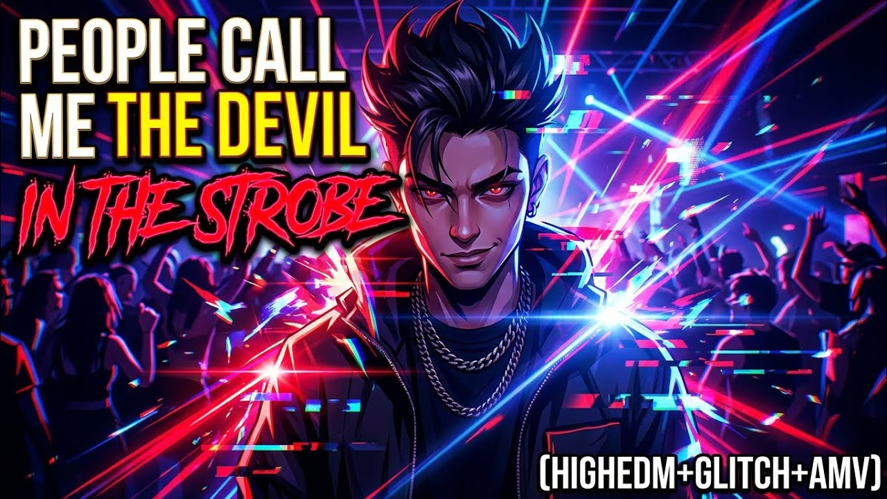 People like to call me the Devil in the Strobe[HIGHEDM+GLITCH+AMV]🔥