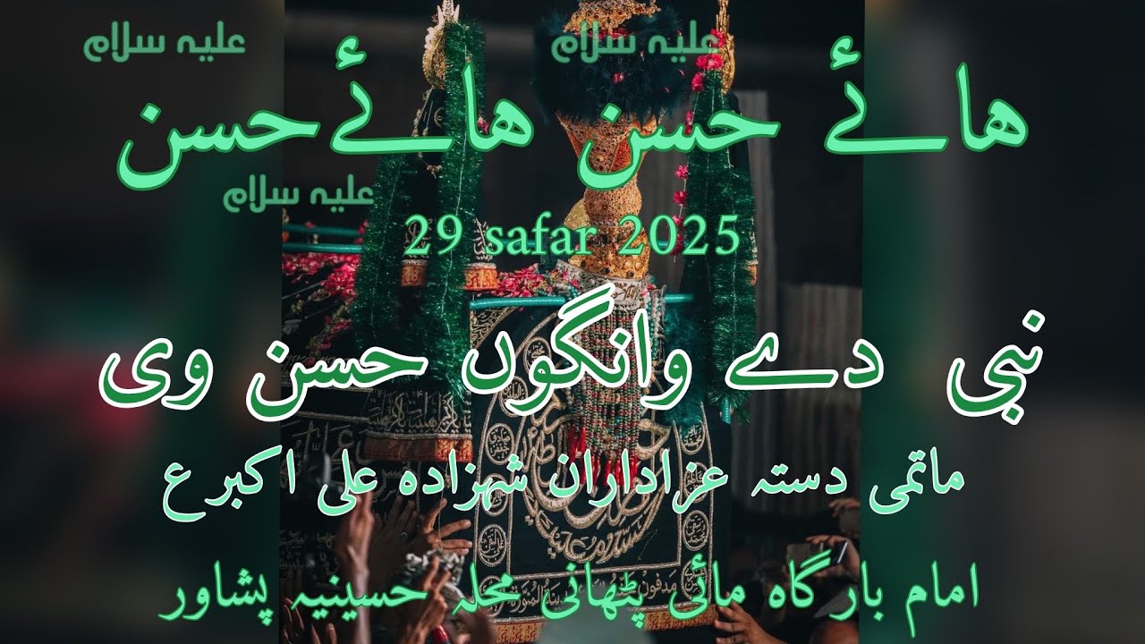 NABI(a.s) Dey Wango HASSAN(a.s) Ve | 29 Safar 2025