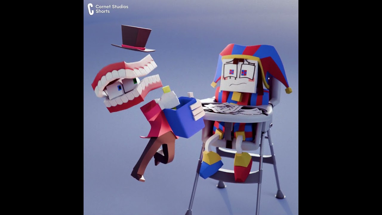 INFINITE ADVENTURES 🎪🌈 - THE AMAZING DIGITAL CIRCUS #tadc #caine #shorts