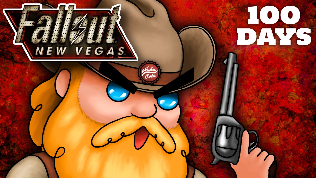 Я провёл 100 дней в Fallout New Vegas в хардкорном режиме&hellip; играя за ковбоя (Фильм по Fallout New ...