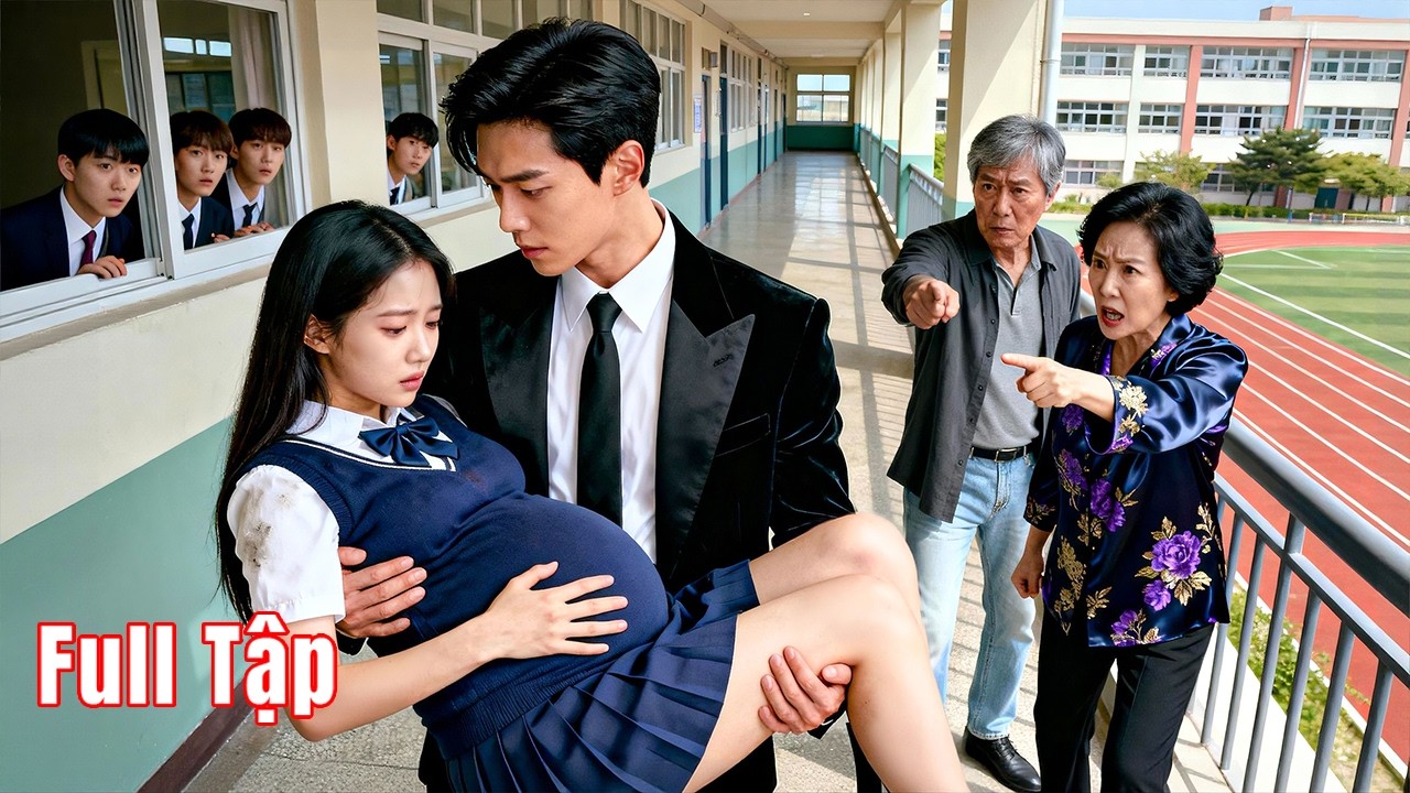 Nữ sinh nghèo có thai với tài phiệt bị cả trường bắt nạt, Tổng Tài lập tức cưới gấp về cưng chiều
