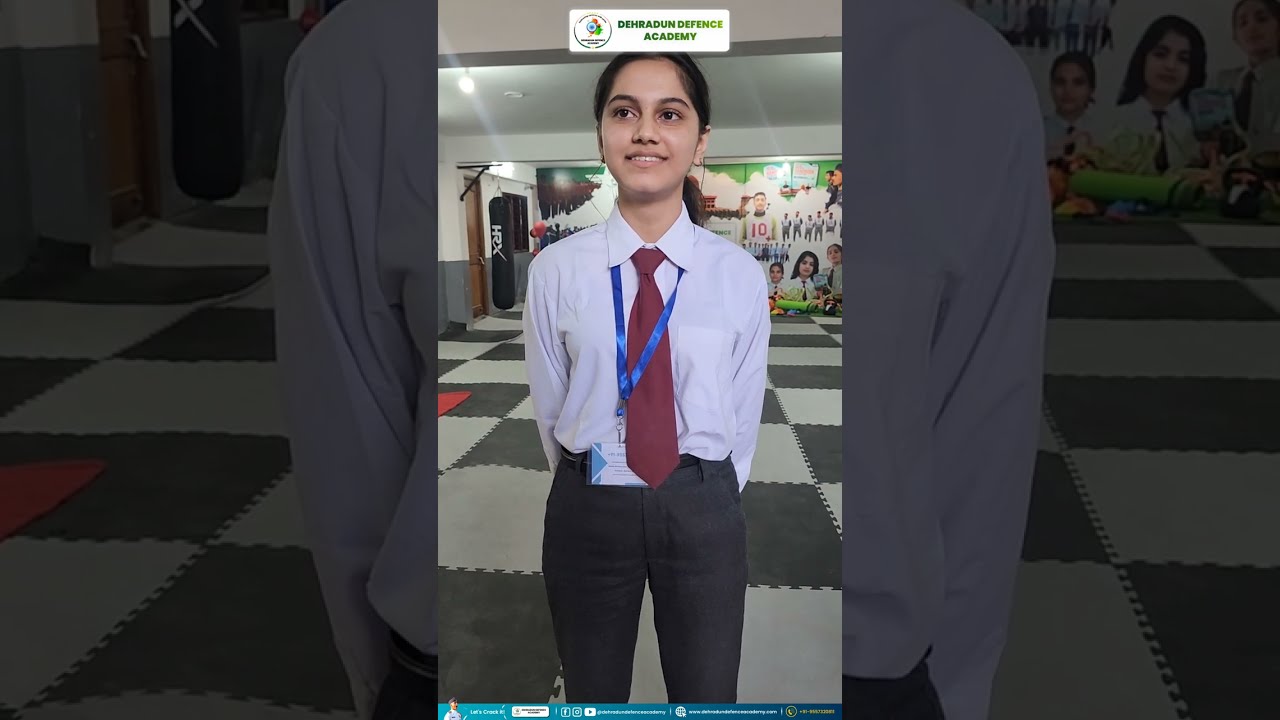 Vaishnavi | Mumbai | Dehradun Defence Academy Student Feedback | Real Experience & Insights!