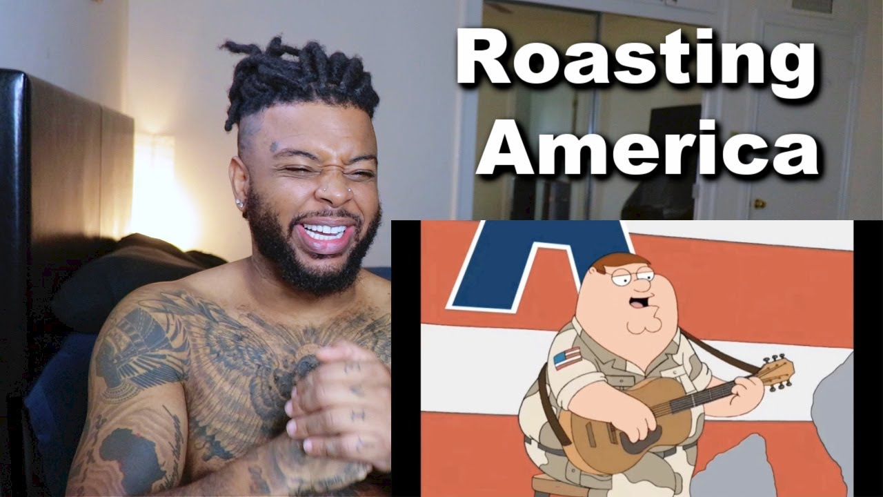 Family Guy Roasting Everything American | Reaction