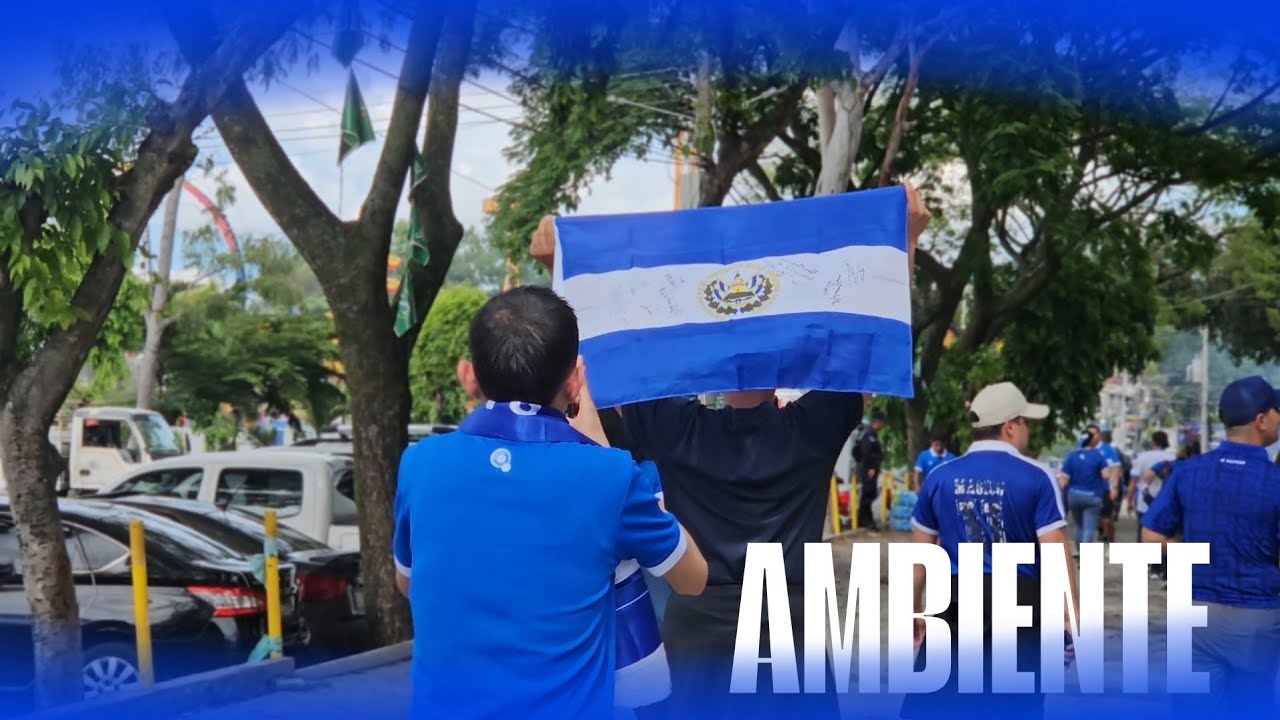 El Salvador VS Surinam, ambiente previo a las eliminatorias 🇸🇻