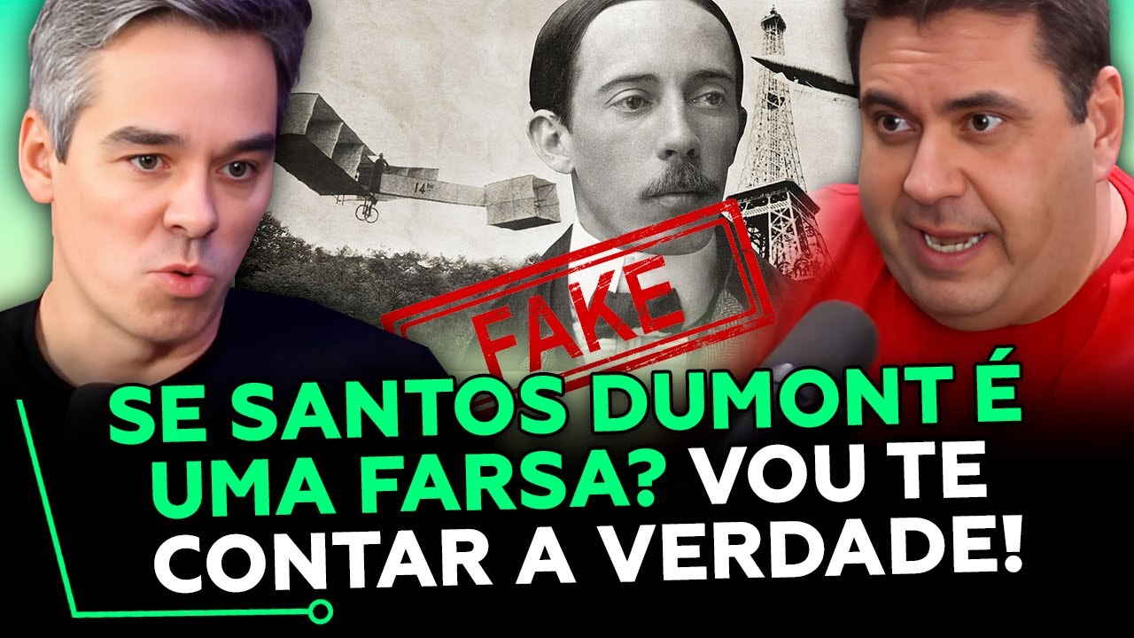 SANTOS DUMONT É FAKE? Á VERDADE com Fernando de Borthole no Engenharia Reversa