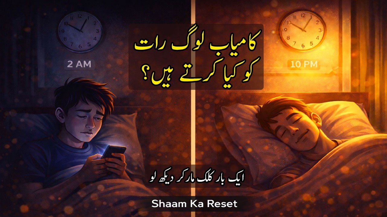 Shaam Ka Reset Ritual: Successful Log Raat Ko Kya Karte Hain? | Evening Routine Hindi