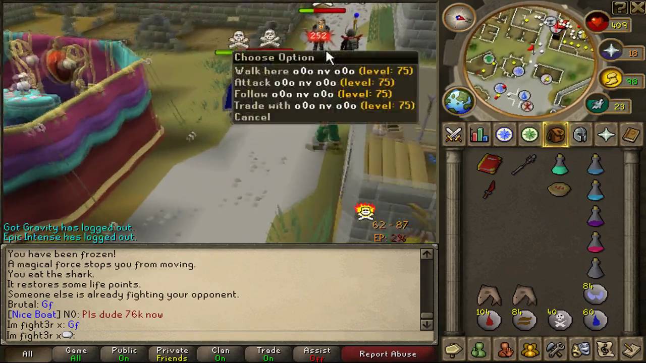 runescape pure hybriding.Im fight3r x pking video 4!