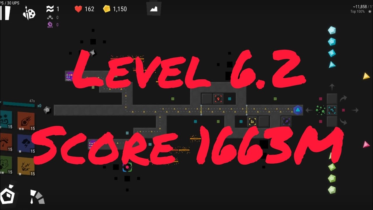[infinitode2] Level 6.2 Endless Mode