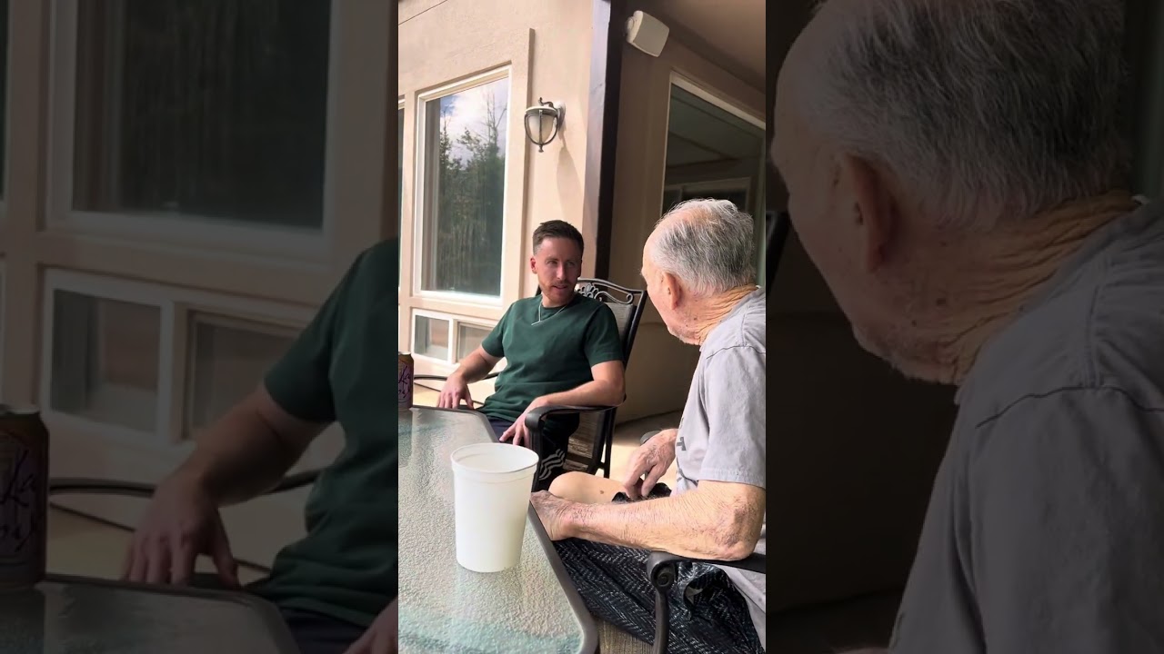 Family BBQ -see dad interact with other siblings and mom