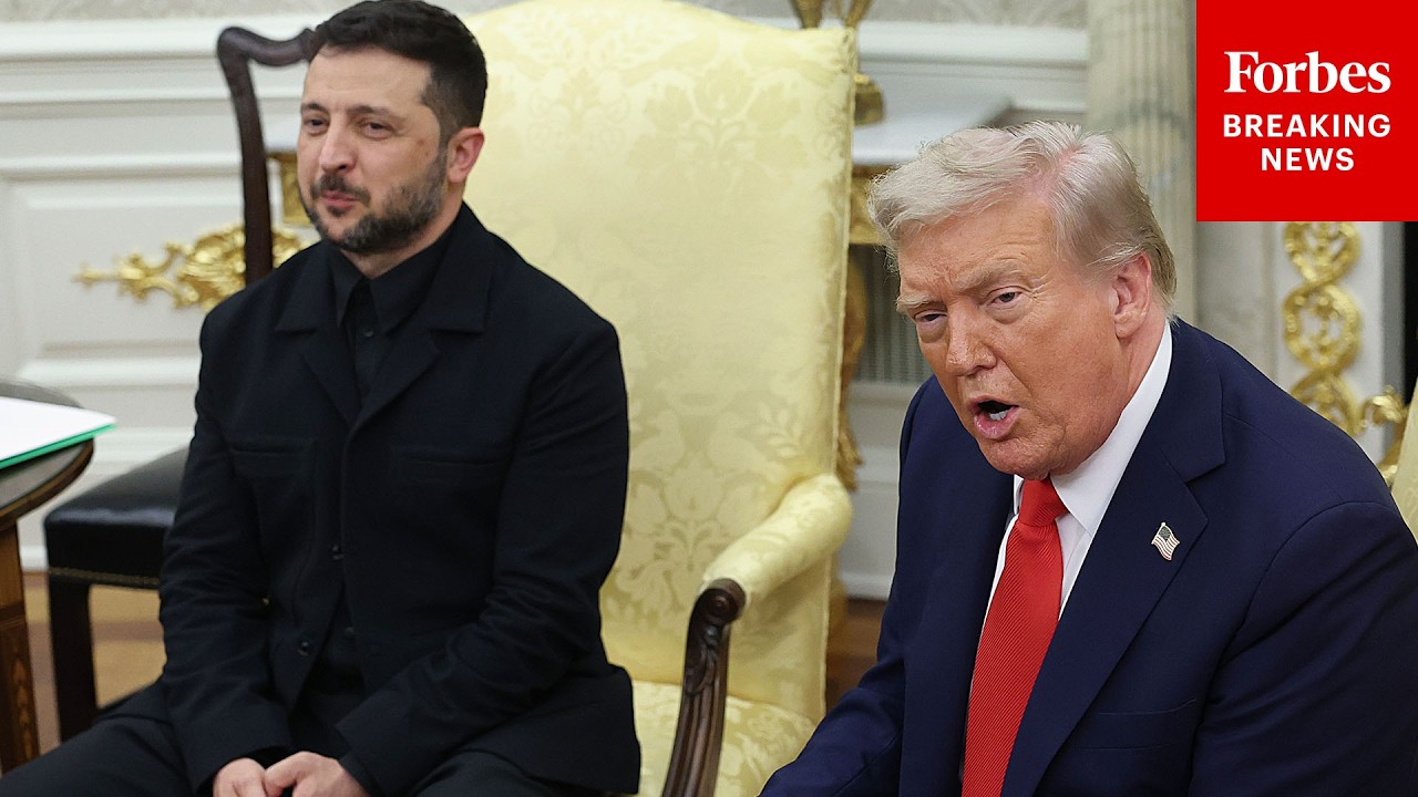 BREAKING NEWS: Trump And Zelensky Field Questions From Reporters In The Oval Office
