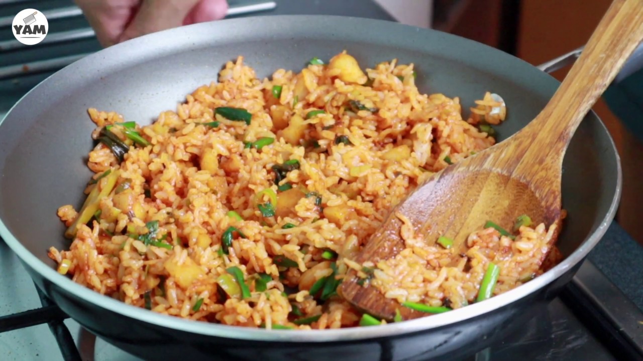 Radish Kimchi fried rice