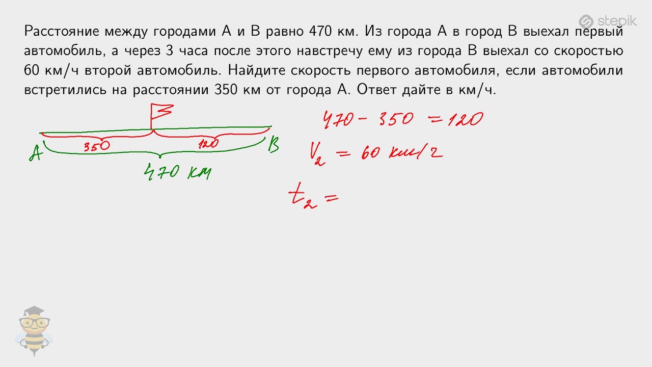 #10. Курс по решению текстовых задач: задачи на движение