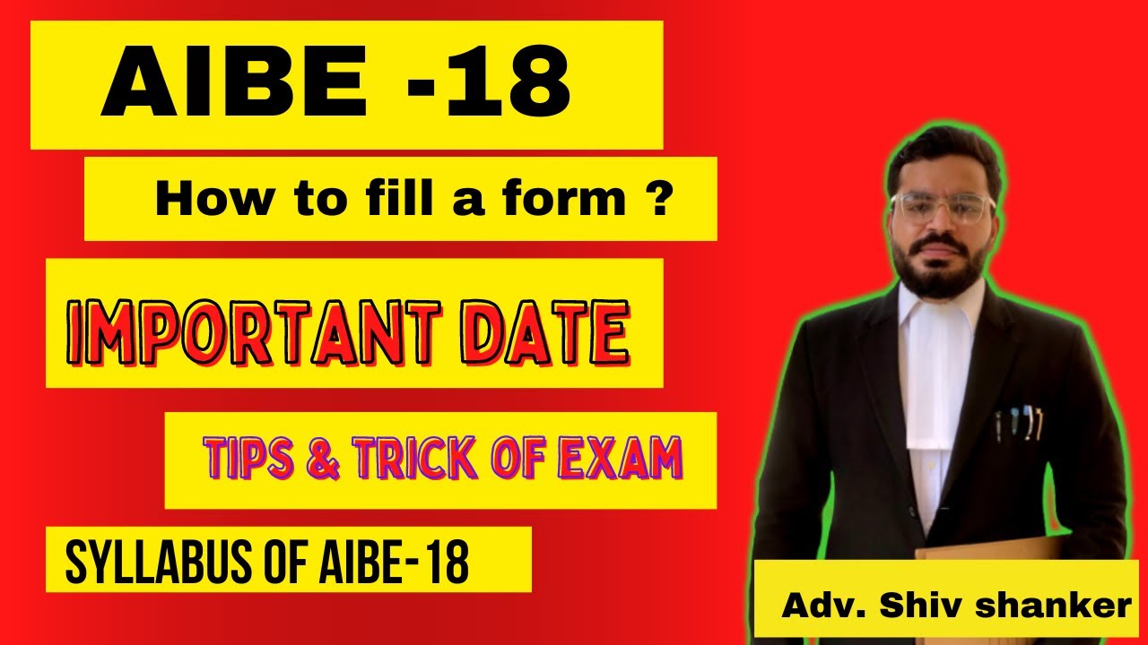 AIBE 18 (Complete Strategy & Syllabus) Discussion 2023/ AIBE Preparation 2023