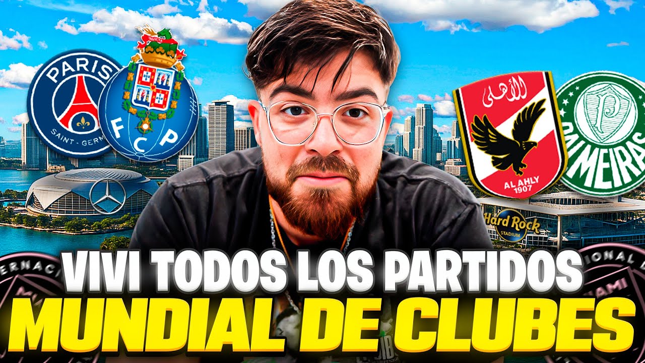 FUI A TODOS LOS PARTIDOS DE MESSI EN EL MUNDIAL DE CLUBES (VLOG ÉPICO).