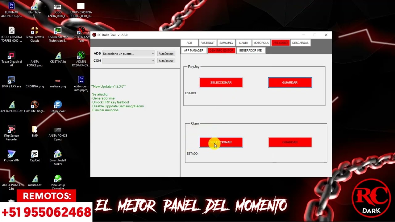✅OEM INFO EDITOR | HUAWEI /HONOR by RcDark Tool