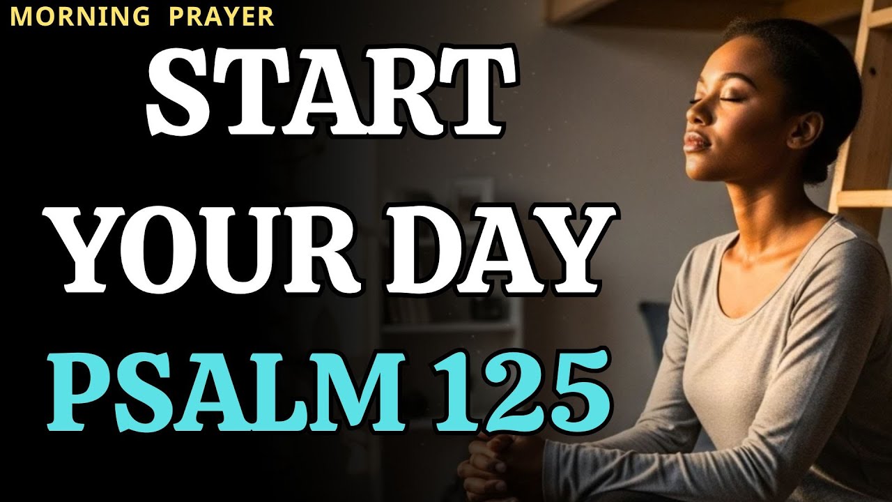 Morning Prayer With Psalm 125 | A Powerful Prayer for Unshakable Faith| Morning Prayer