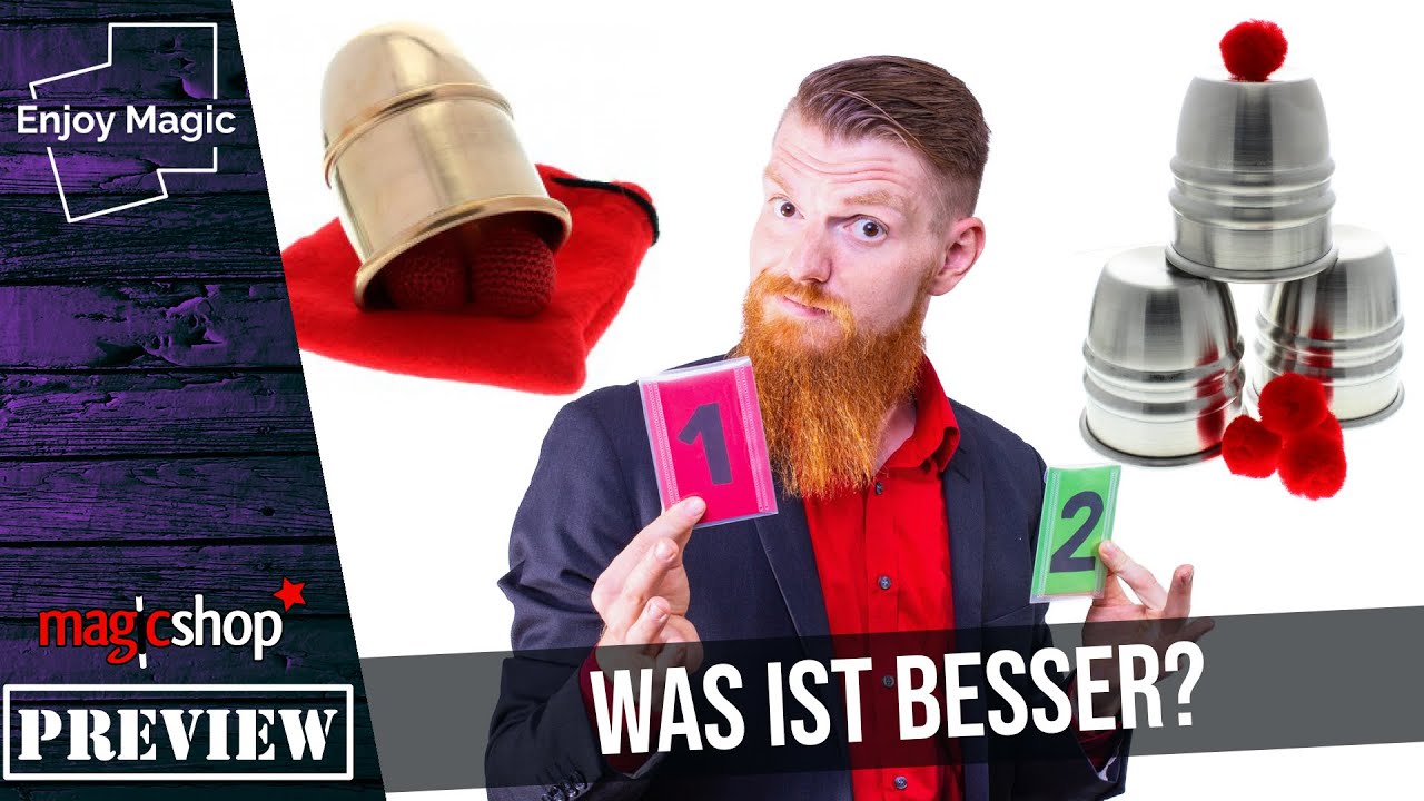Chop Cup oder Becherspiel? 🤔