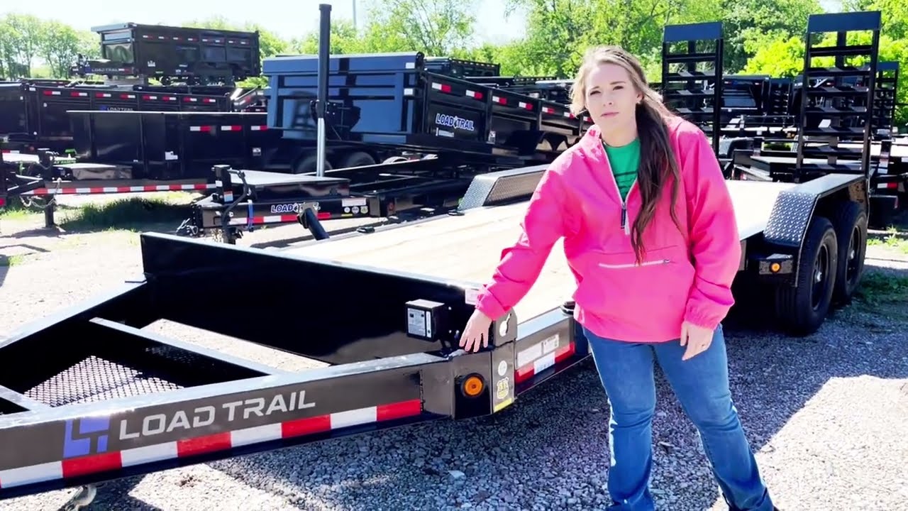 2024 Load Trail CB 83X20 Flatbed Equipment Trailer: The Ultimate Heavy-Duty Hauling Solution