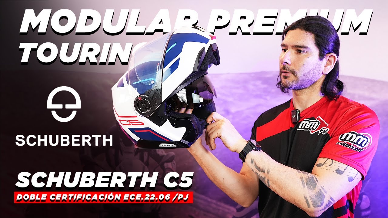 CASCO SCHUBERTH C5 - Casco Modular Premium. Disponible en motomundi.cl