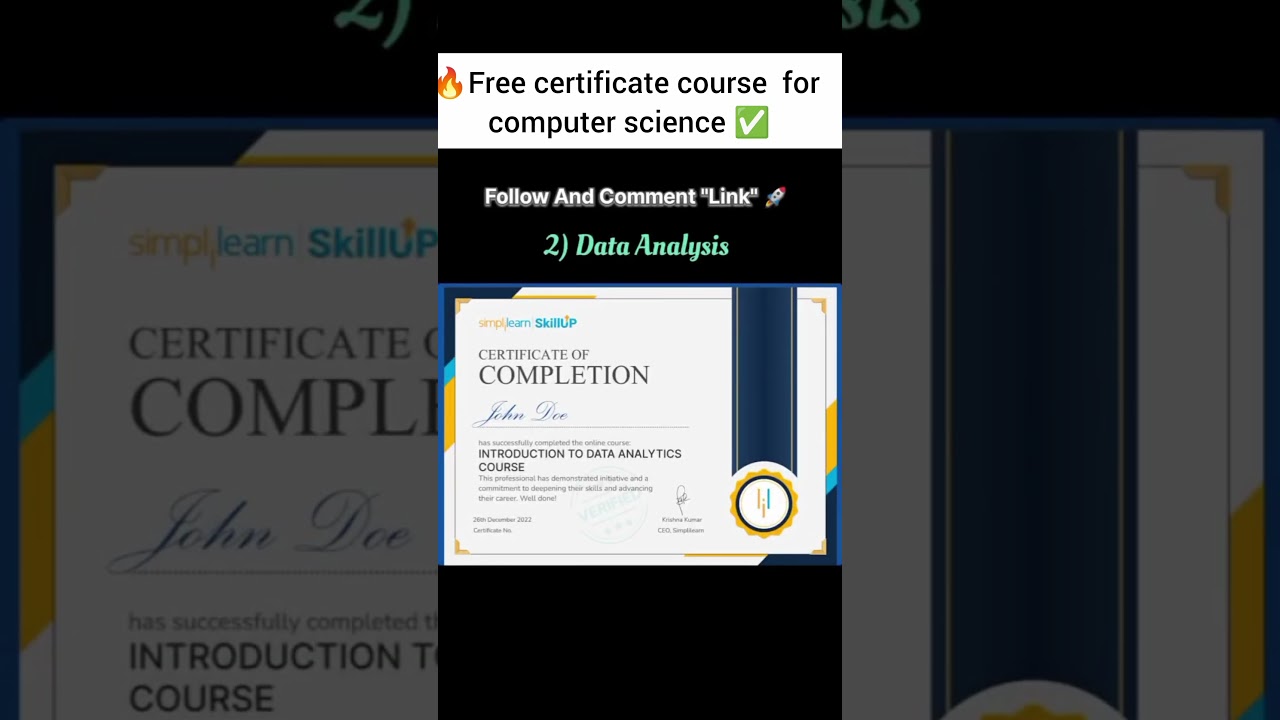 🔥 Top FREE Certification Courses for Computer Science Students ✅ | Career Boost 2025 🚀