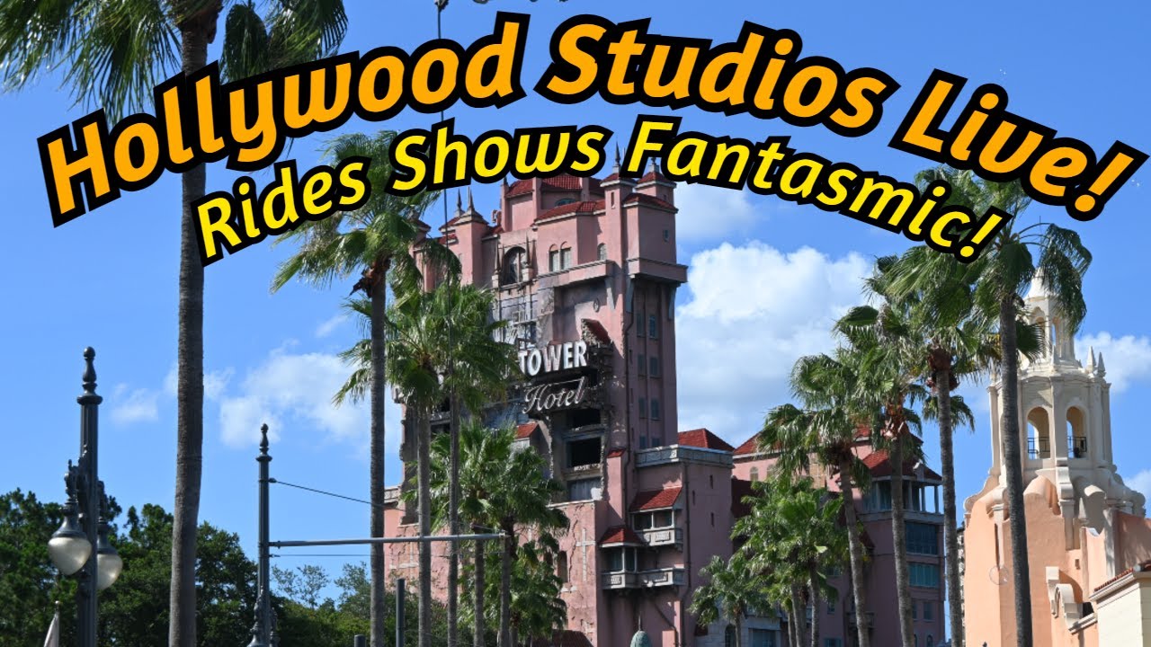 Live at Disneys Hollywood Studios! Rides Shows and More!!