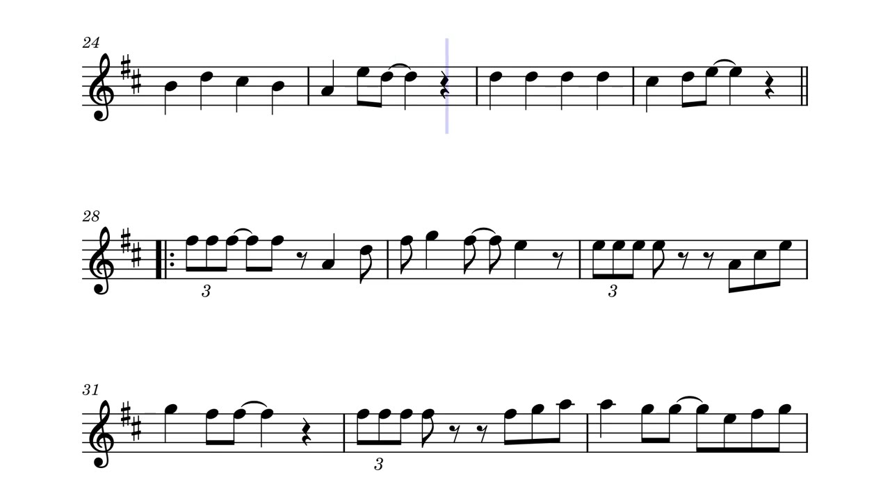 Canción de la intro Nueva de Doraemon partitura para Saxo Alto